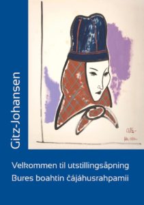 Plakat utstilling Gitz-Johansen
