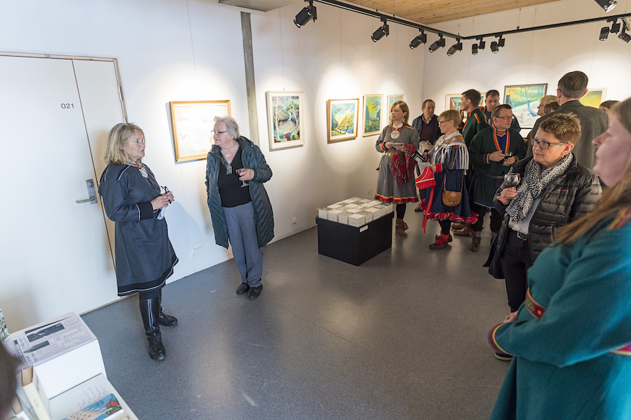 Kultursal åpning Senter for Nordlige folk Foto Ørjan Bertelsen