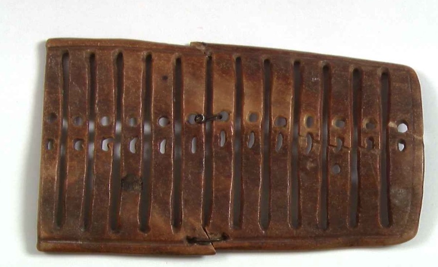 Niikun/ båndgrind. Foto: Norsk Folkemuseum. Foto: Norsk Folkemuseum.