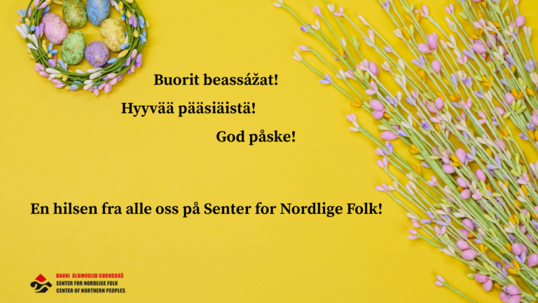 Påskehilsen fra Senteret